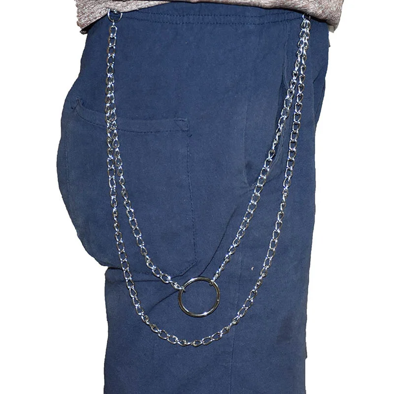 

Key Chain Waist Pants Chain Jeans Long Jewelry Fashion Punk Hip-hop Trendy Layer Belt Metal Clothing Accessories