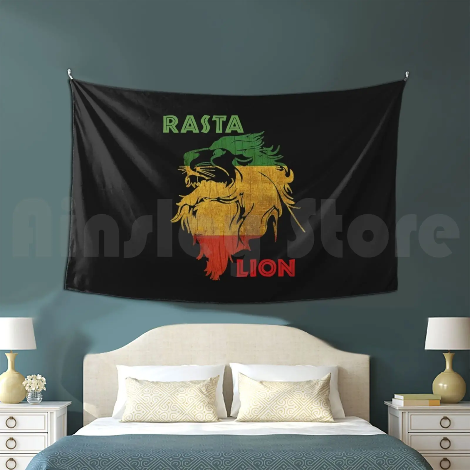 Cool Rasta Lion Of Judah Art Dreadlock Rastafari & Accessories For Rasta Lover Tapestry Living Room Bedroom