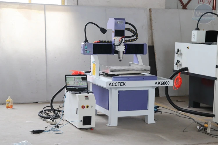 6060 Metal CNC Router Machine Price Aluminum Engraving CNC Machine Table Moving Router CNC