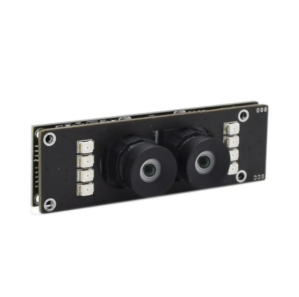 Hqcam Dual Camera Module Usb Aandrijving Verrekijker Gezichtsherkenning Module Micro Mini Usb Ar Opencv Uvc Otg Linux Smart apparaten