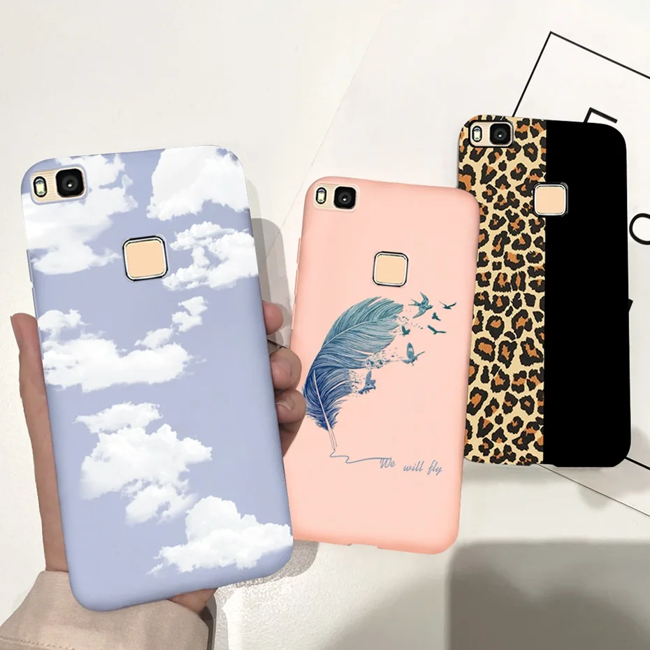 For Cover Huawei P9 Lite Case Silicone TPU Soft Case for Funda Huawei P9 P 9 Lite P9Lite 9Lite 2016 Phone Back Cases Cover Coque