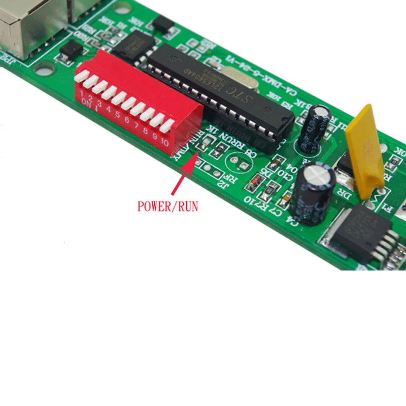 DC 5V-24V 12V anodo comune 3 canali DMX512 Decoder Max 3CH * 5A RGB LED Controller DMX Dimmer per striscia LED, luce, lampada, modulo