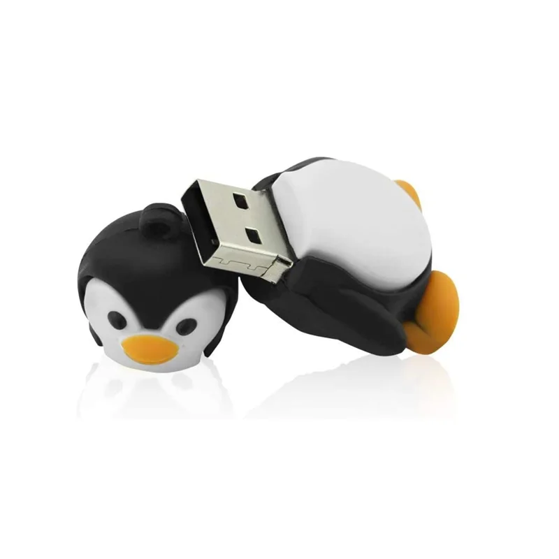 Neue Karikatur 64GB USB 2.0 Flash-Laufwerk Neuheit niedlichen Baby Pinguin 2,0 GB 1TB 2TB 512GB 128GB USB-Stick Speicher Stick USB-Stick Geschenk