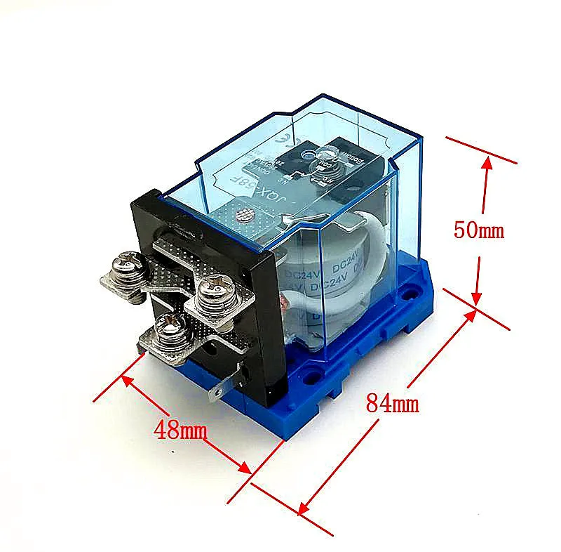 Jqx - 58f / 1z Will Electric Current 60th High-power Wj180 Relay DC 12v 24V  48V AC 110v Jqx - 60f  - 63f - 40f