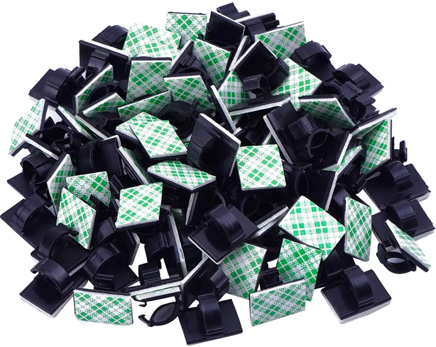 

1000 Pcs Adhesive Cable Clips Wire Clips Cable Wire Management Wire Cable Holder Clips Cable Tie Holder Self-Adhesive Wire Tie C