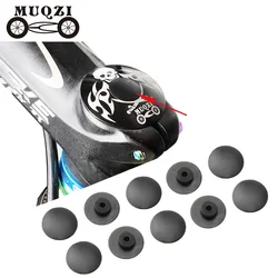 MUQZI 5 or 10 Pcs Headset Cover Screw Cap Fixed Gear Road Bike Folding M6 bowl Set Cover Screw Cap Bicycle Equipment Accessories