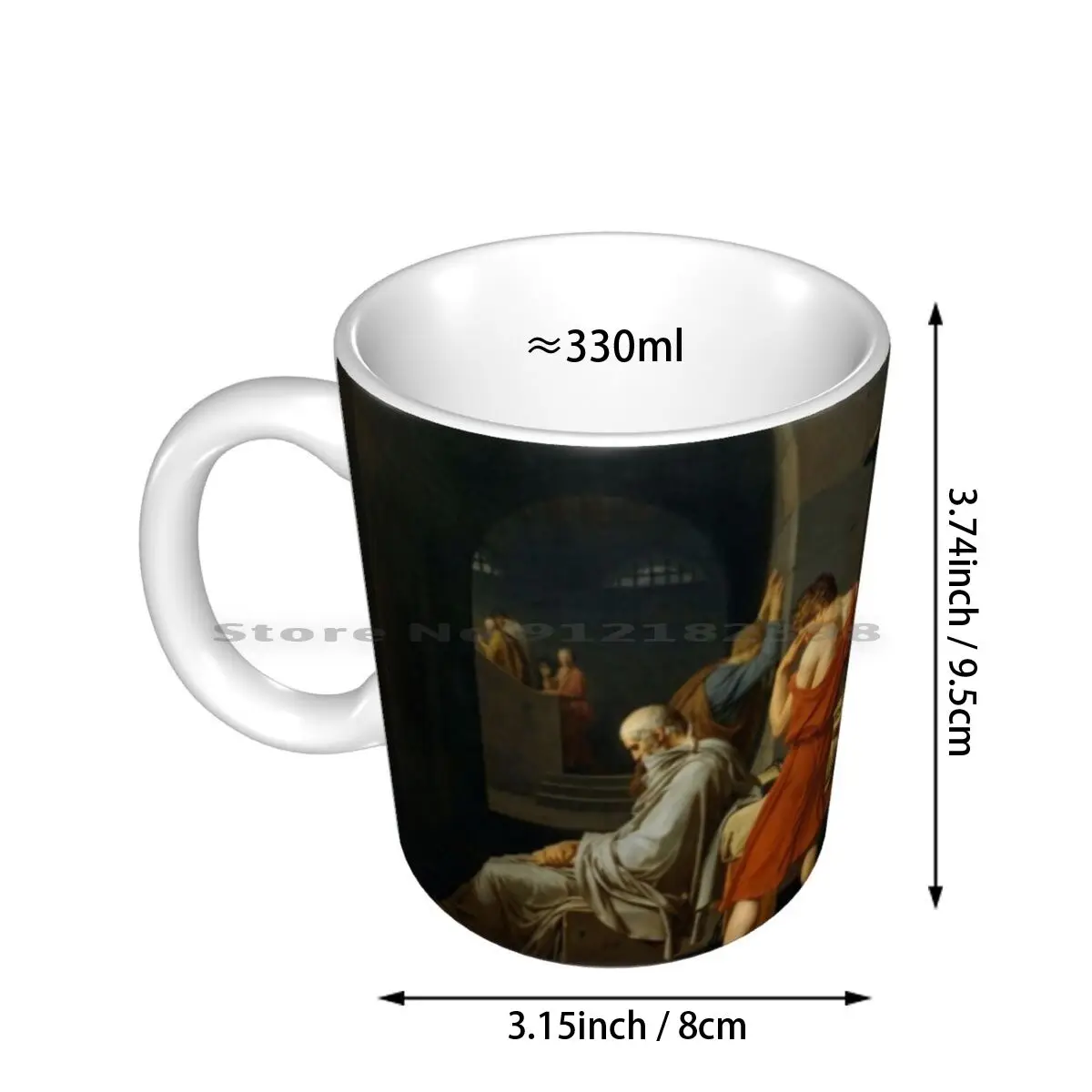 Death Of Socrates Ceramic Mugs Coffee Cups Milk Tea Mug Socrates School Of Athens Philosophy Greece Catholic Philosophers