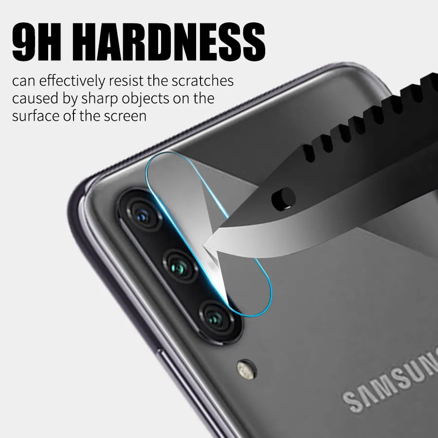 2 Pack Safety Glass on For Samsung Galaxy A21S Camera Lens A31 A41 A21 A11 A51 A71 5G S20 Ultra Plus M31 Screen Protectors Film