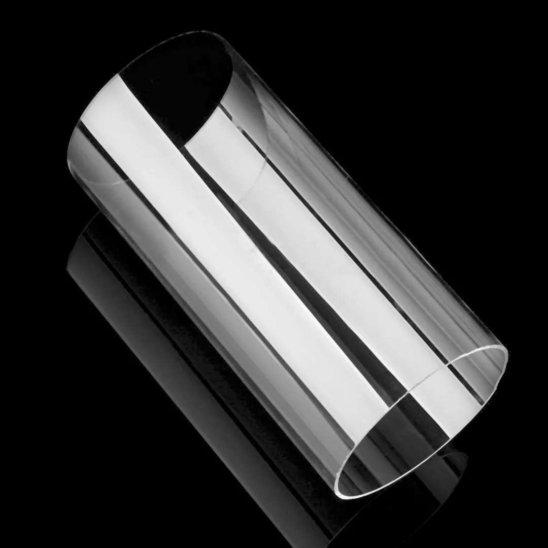 Imagem -05 - Tubo Claro Acrílico do Lucite Plexiglás Diâmetro da Identificação 100 mm 95 mm 200 mm Comprimento 1pc