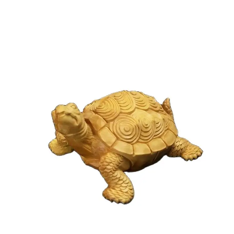 

wood handmade dragon turtle Fengshui Tortoise wealth lucky statues wooden crafts Home decorations handicraft