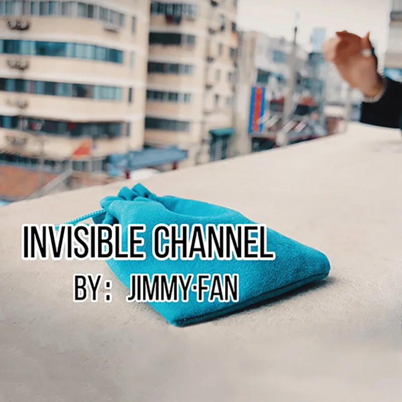 Invisible Channel by Jimmy Fan Magic Tricks Card Coins Disappearing Magician Close Up Illusions Gimmick Mentalism Magia Wallet