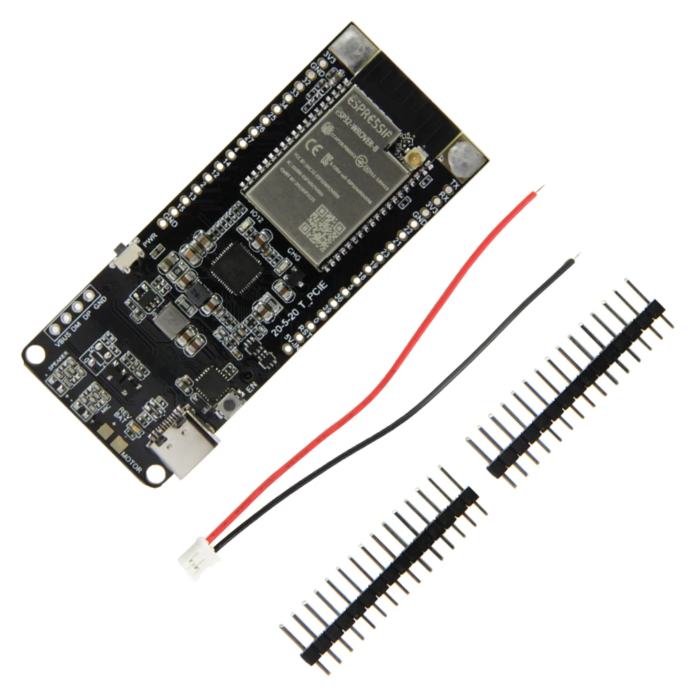 ESP32-WROVER-B chip kombinierbares Entwicklungs board mit simcom sim7070g sim7080g sim7020g sim868 mini pcie cat & m & nb-iot modul