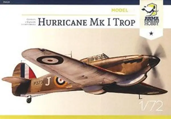 

Набор инструментов для хобби, масштаб 1/72, ADL70021 Hurricane Mk I