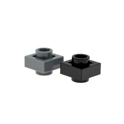 *Plate 1x1 w. knobs both sides* D056 50pcs DIY enlighten block brick part No. , Compatible With Other Assembles Particles