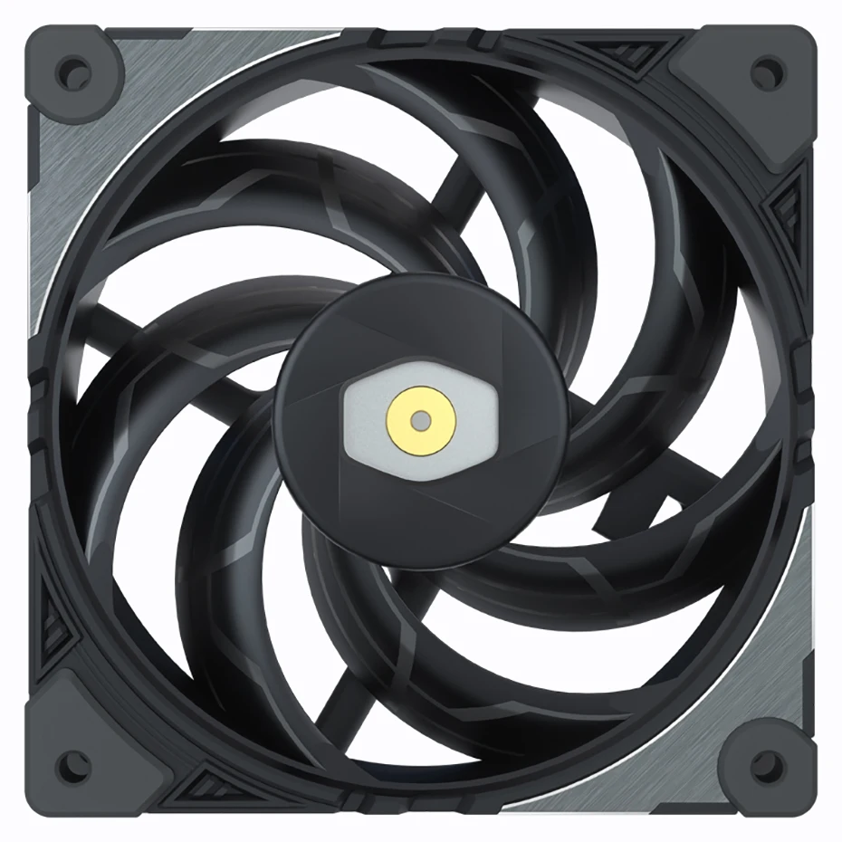 Imagem -06 - Cooler Master-caixa do Computador Cooler Cpu Radiador Refrigeração a Água Silêncio Substitui Ventilador 4pin Pwm Argb 120 mm Sf120m