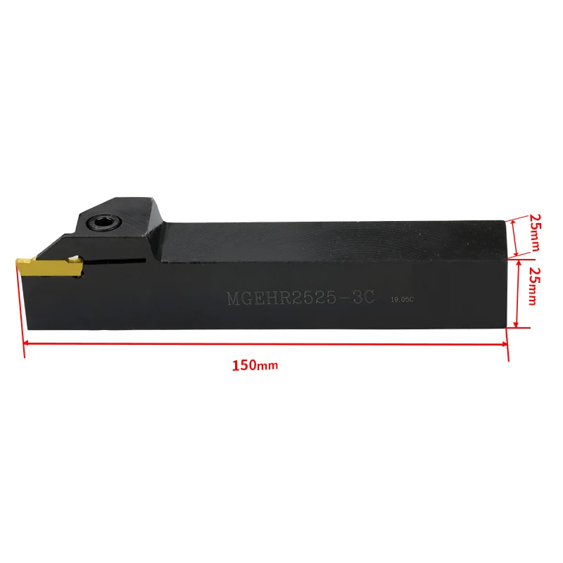 Imagem -02 - Porta Ferramenta de Ranhuramento Mgehr l Inserções de Ranhuramento de Metal Duro Mgmn150 200 300 400 500