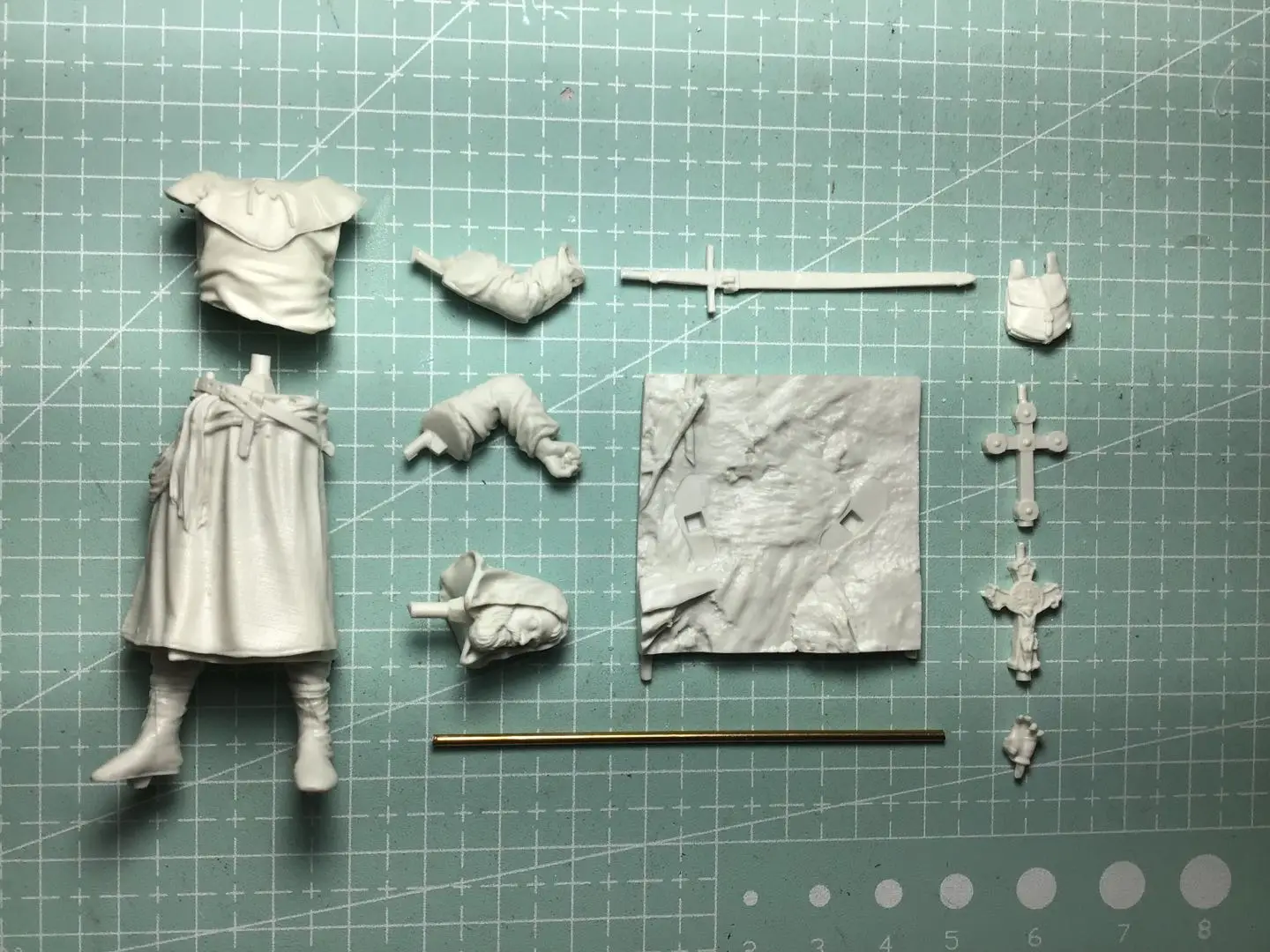 75mm  Resin Model Figure GK， Unassembled and unpainted kit