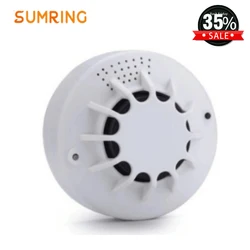 85dB Sound Heat Detector High Stability Independent Fire Detector Heat Alarm For Mall Hotel Warehouse