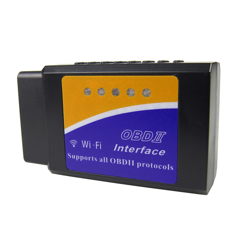 ELM-327-Outil de diagnostic de voiture, lecteur de code automatique OBD2, WiFi V1.5, ELM 327 V 1.5, adapté pour iOS et Android, ELM327