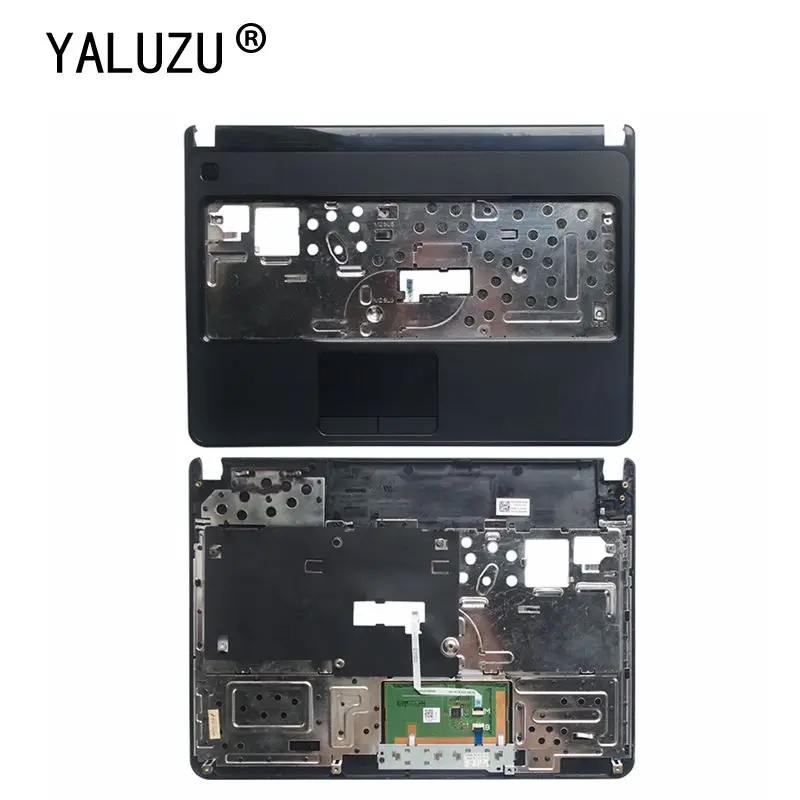 YALUZU NEW for DELL Inspiron N4020 N4030 Palmrest & Touchpad Laptop Palmrest Cover Upper Case Keyboard Bezel Assembly