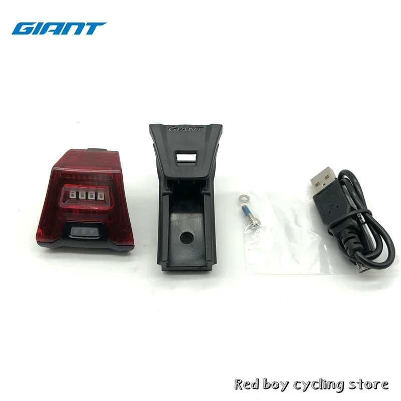 Giant Official NUMEN+UNICLIP TL integrated cushion tail lamp intelligent induction waterproof USB charging Fender