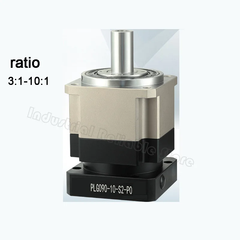 Planetary Gearbox Nema34 Helical Gear Ratio 3 10 20 40 50 100:1 12.7 14 16 19mm Input Reducer for 750W Servo 86mm Stepper Motor