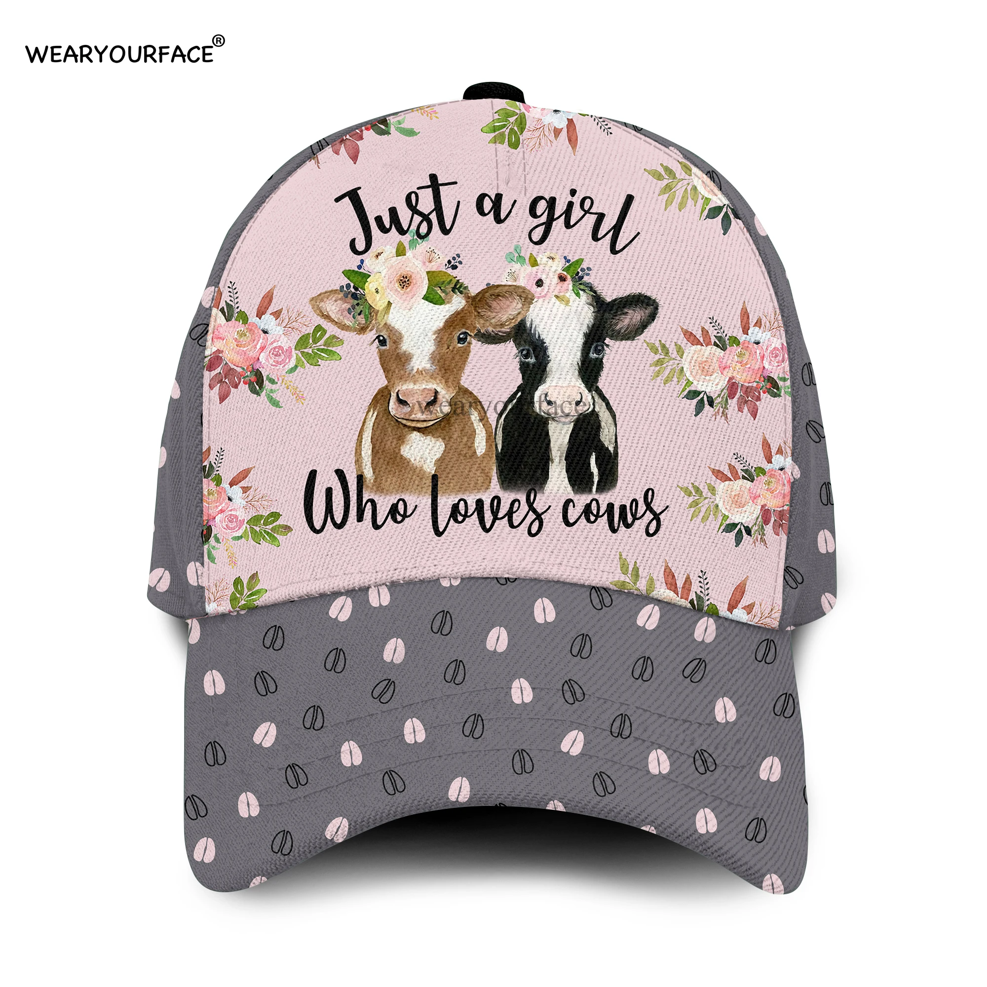 Moose Hunting Cute Cows Dog 3D All Over Printed Snapback Hat Men Women Adult Sports Headwear Outdoor Sun Visor Baseball Cap