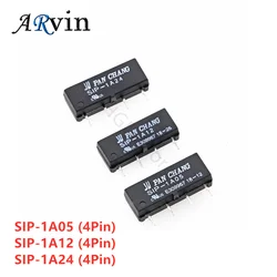 5Pcs 5V 12V 24V Reed Relay Switch Module SIP-1A05 SIP-1A12 SIP-1A24  PAN CHANG Relay 4PIN