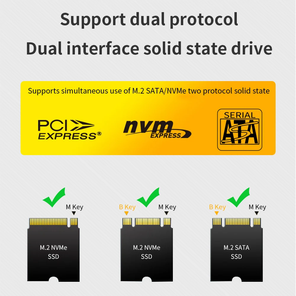 Pojedynczy/podwójny Port M.2 NVME NGFF do Pcie 4x płytka przyłączeniowa B/M obsługa interfejsu klawisza PCI Express 3.0 2230 2242 2260 2280 M.2 SSD