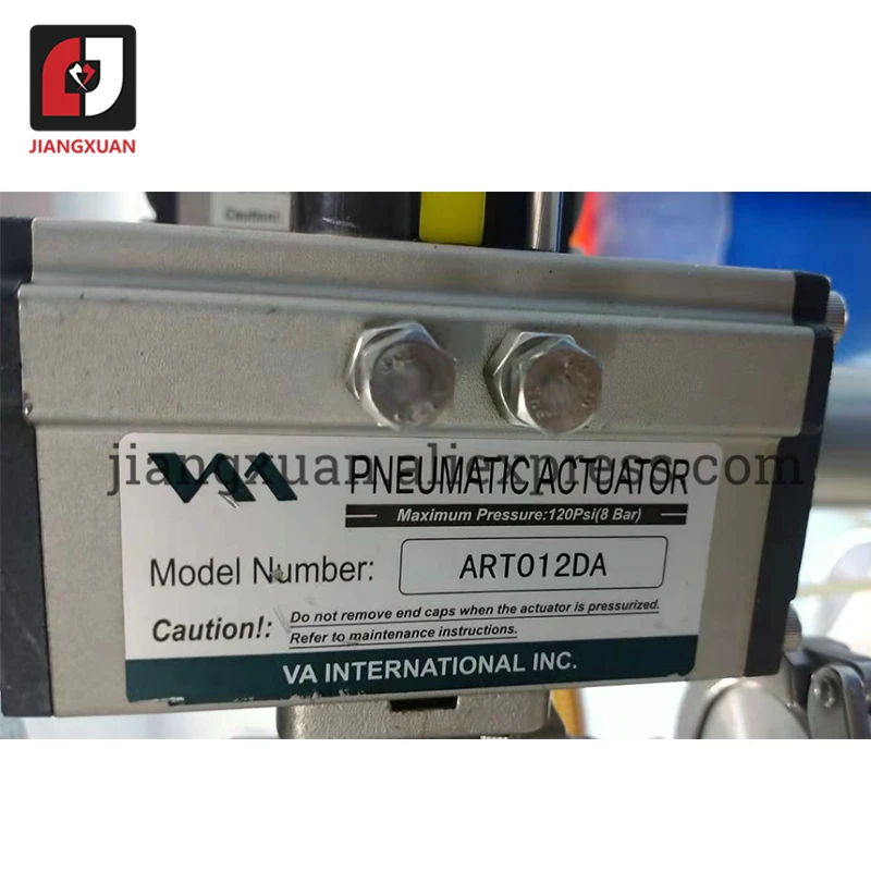 

ART012DA ART020DA ART035DA ART050DA ART075DA ART110DA ART160DA ART255DA Pneumatic actuator