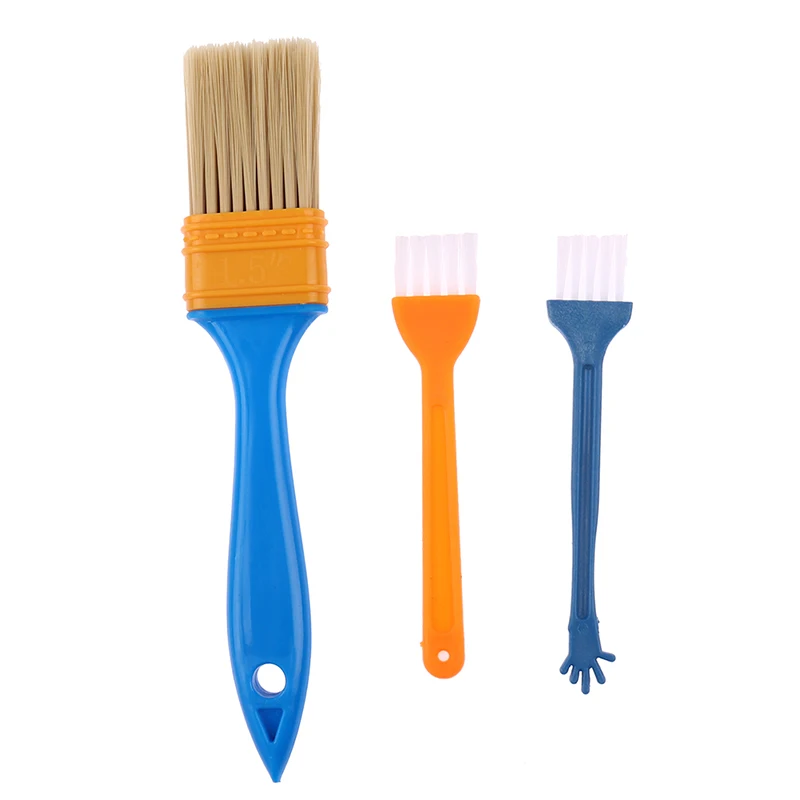 4 قطعة/الوحدة لوحة المفاتيح تنظيف فرشاة لينة تنظيف فرشاة للوحة المفاتيح الميكانيكية يسهل حملها لوحة المفاتيح تنظيف أداة