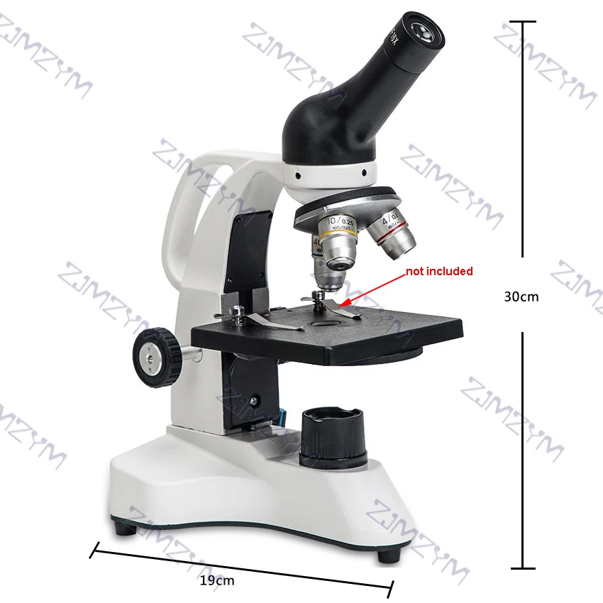 XSP-20H 64X-640X المهنية البيولوجية المجهر أعلى/أسفل LED أحادي المجهر ل مختبر الطلاب الاطفال التعليم