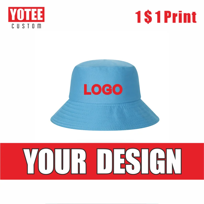 YOTEE New Unisex Summer Fisherman Hat Logo Custom Text Outdoor Sun Protection Fishing Hunting Men's Sun Protection Text Gift Hat