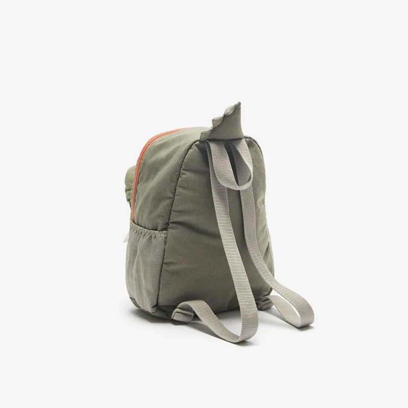 Школьная сумка для мальчиков и девочек, новый милый трехмерный зеленый маленький рюкзак из крокодиловой кожи, индивидуальный кошелек рюкзак, Студенческая сумка