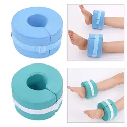 Cojín de espuma de Donut para pies, Protector de rodilla antidolor de cama para el tobillo, cojín de soporte para el poste del paciente, alivia la presión del pie