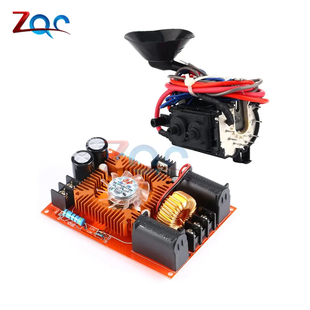 

ZVS Tesla Coil Flyback Driver Module DC 12 -30V 15A -20A 250W Drive Power Supply Driver Board with Ignition Coil