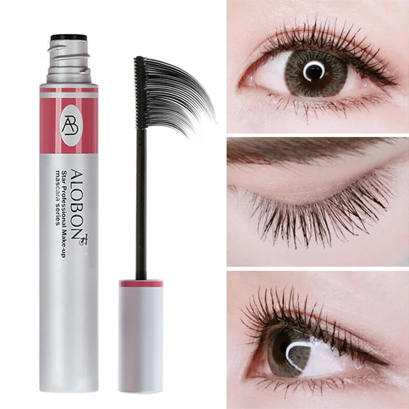 3D Faser Wimpern Mascara Wasserdicht Lange Dicke Locken Wimpern Verlängerung Mascara Volumen Kosmetik Augen Make-Up T0835