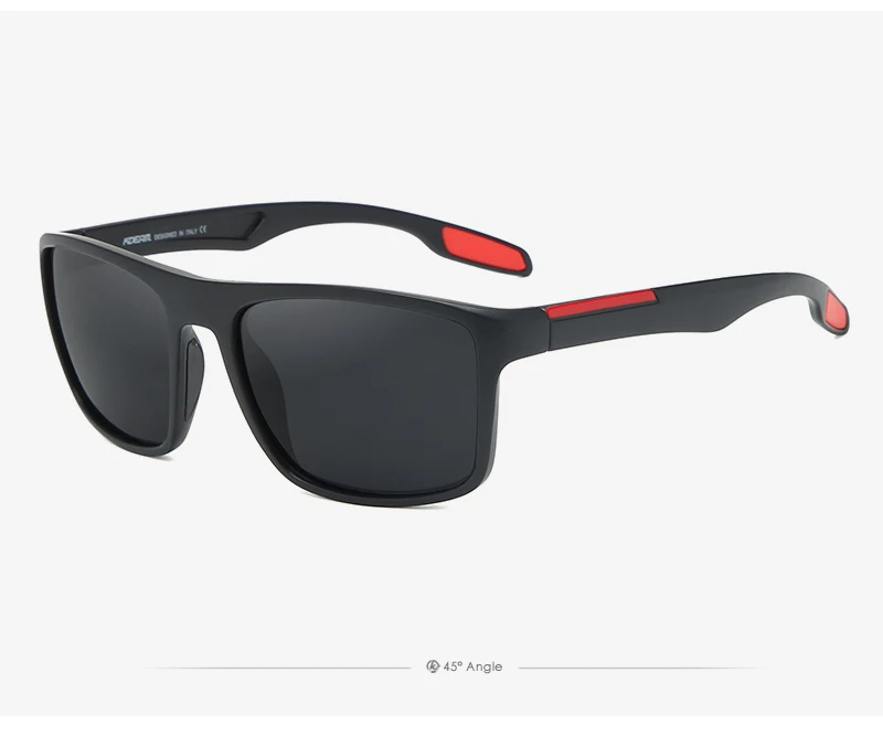 KDEAM VIP Bieten Ultra Licht Rechteckigen Polarisierte Und Photochrome Sonnenbrille Männer – Detail 14