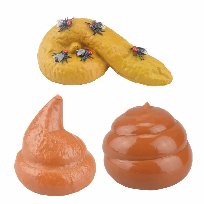 

anti stress toys Poo Evil Spoofed Toys Simulation Stool Hilarious Fake Poo toys interesting toys funny gifts