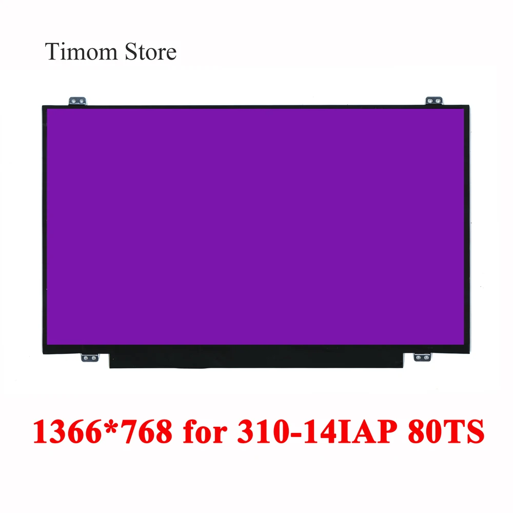 

for ideapad 310-14IAP Lenovo 310 14IPA Type 80TS 14.0 Laptop 1366*768 HD TN eDP 30pins LCD Matte Glossy /Glass Universal Display