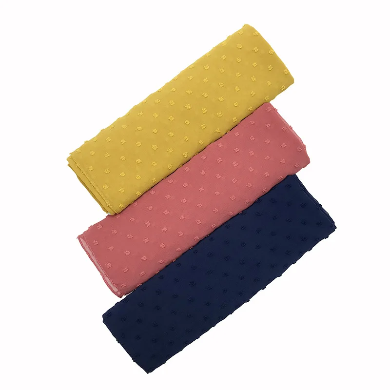 이슬람 여성 쉬폰 Hijab 도트 PomPom 버블 스카프 긴 목도리 랩 Headscarf shawls