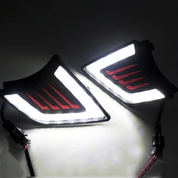 LED Daytime Running Light 6000K 2Pcs/Set LED Fog Lamp Parts Special Front lamp for Toyota Hilux Vigo 2012-15