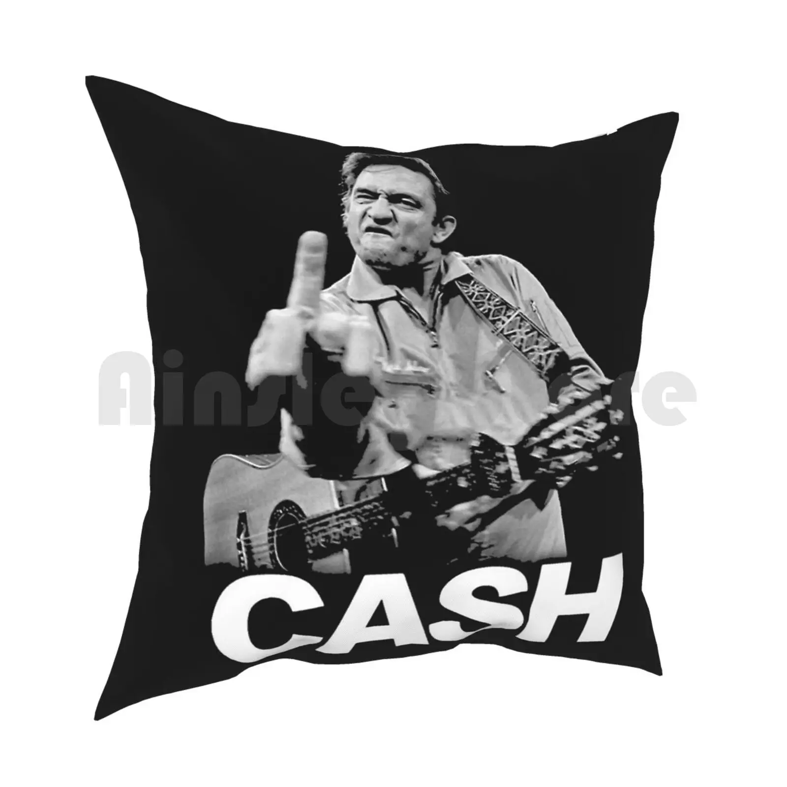 Johnny Cash Pillow Case Printed Home Soft DIY Pillow cover Cool Legendary Johny Johnny Money Coutry Punk And Roll You