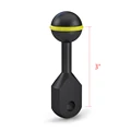 Braccio A Sfera In Alluminio 3 Sezioni Con Morsetto Per Luce Subacquea E Fotografia – Accessorio Per Immersioni - copertina