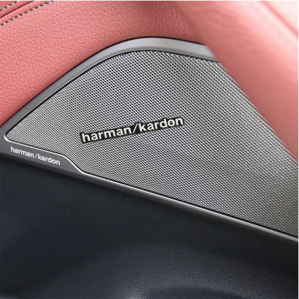 car interior sticker 3D UBL harman/kardon- audio stickers for BMW E46 E30 E39 E34 E60 E36 E38 M3 M5 M6 F10 F90 Z4