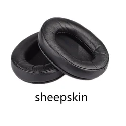 Sheepskin Earpads For sony MDR-7506 MDR-V6 MDR-900ST Headphones Headset Replacement Ear Pad Ear Cover Ear Cushions Ear CupsQ