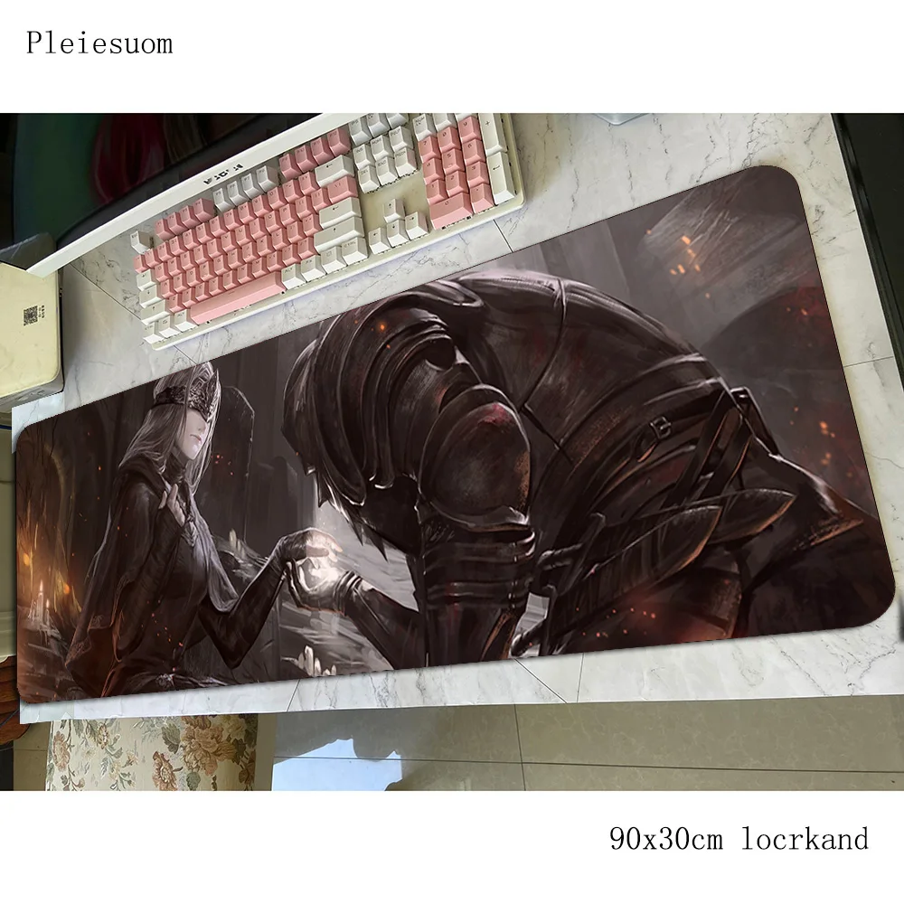 dark souls 3 mouse pad 90x30cm gaming mousepad anime Adorable office notbook desk mat cool new padmouse games pc gamer mats