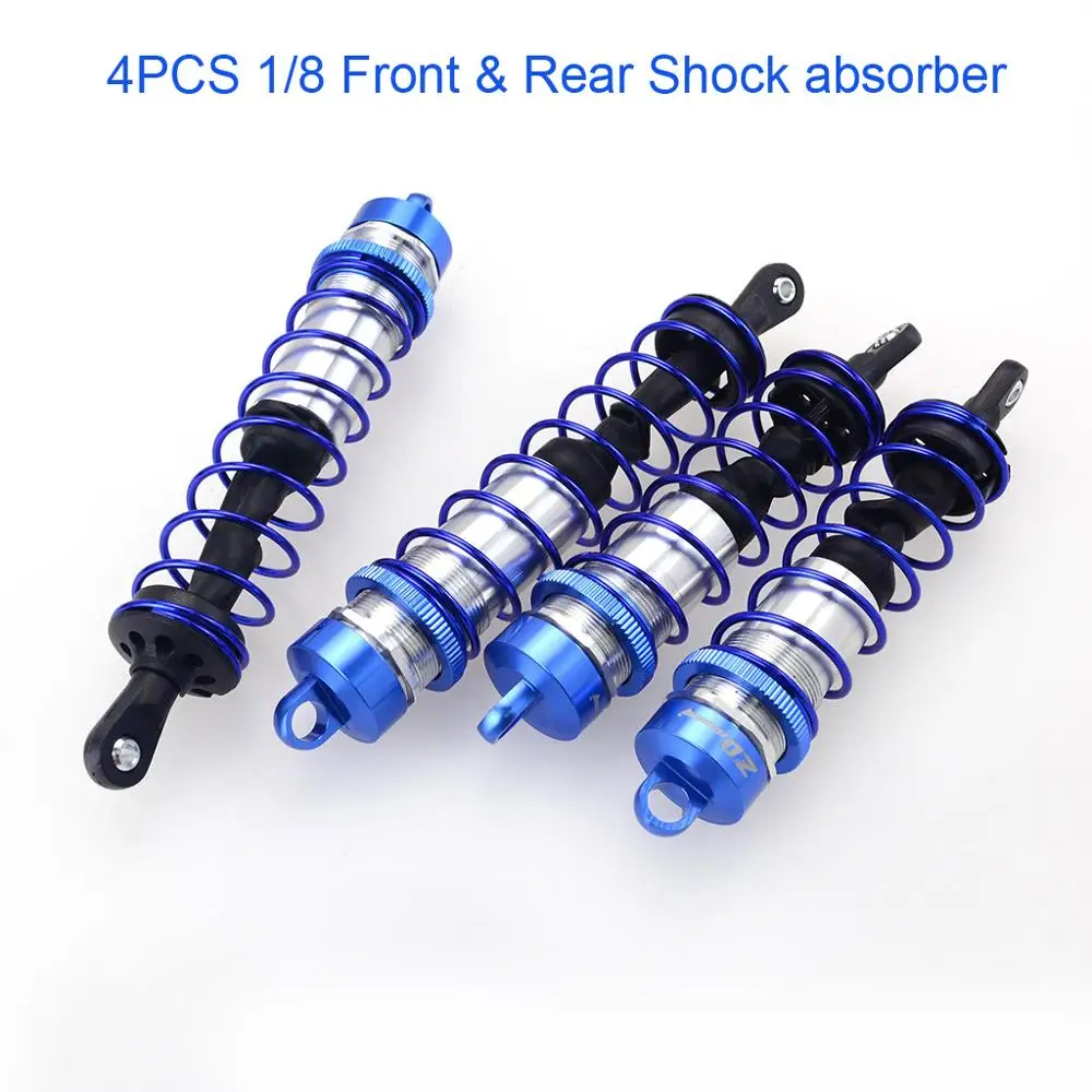 ZD Racing Omovies-Amortisseur en métal, 100% mm avant et arrière 120mm, JLB HSP DHK Gardens I Hongnor DF-Model 143 RC Car Truck, 1/8