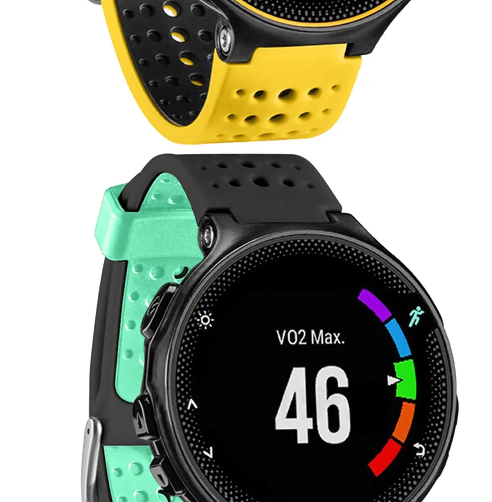 Watch Strap for Garmin Forerunner 235 230 620 630 735XT 235Lite Watchband Smartwatch Band Silicone Breathable Bracelet