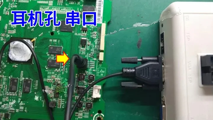 مبرمج VGA إلى رأس مزدوج سماعة رأس بالفرشاة معلومات الطباعة التسلسلية 3.5 2.5 RT809F.RT809H